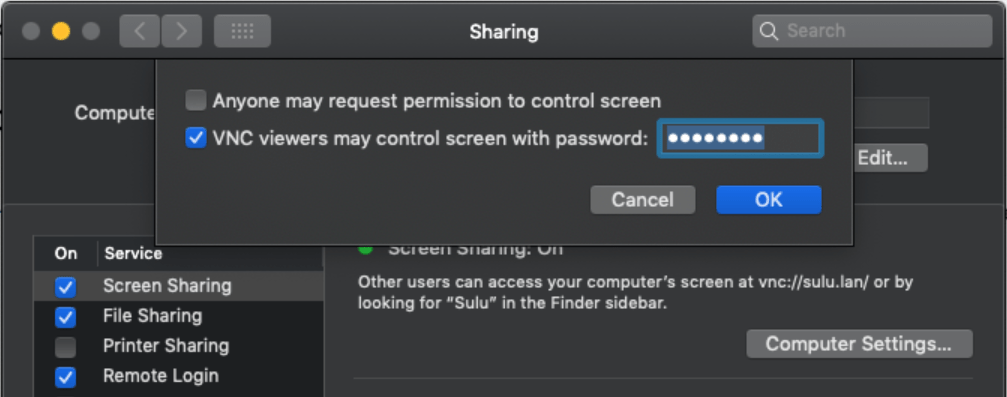 windows vnc client for mac screen sharing